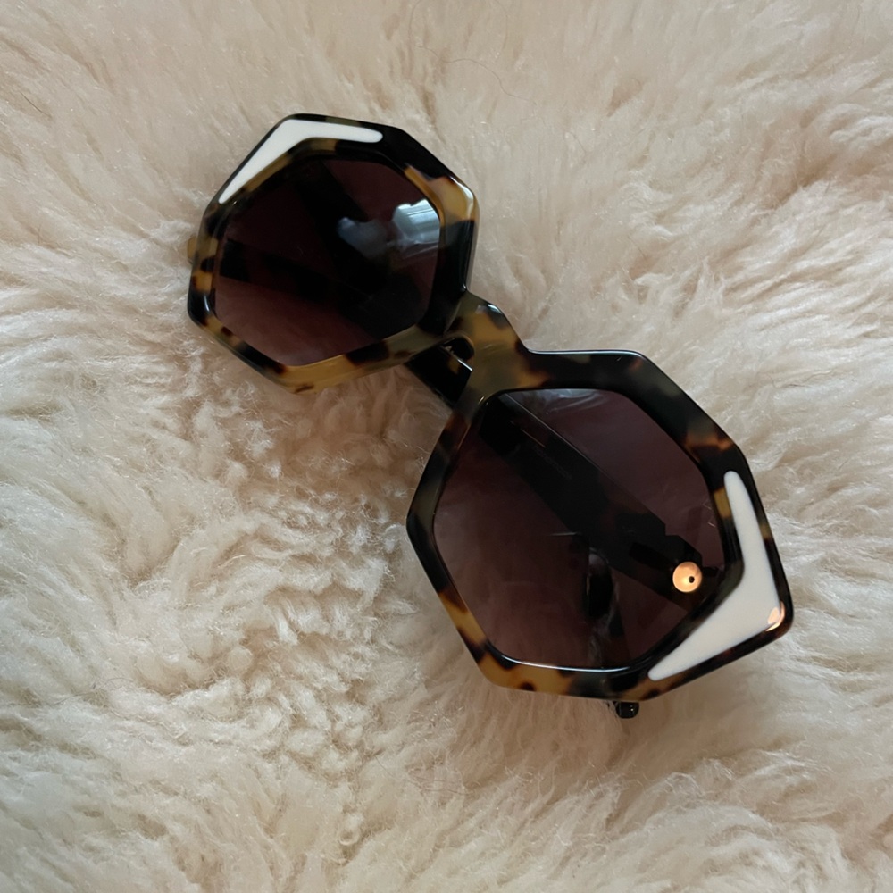 Pared Eyewear Sole & Mare hexagonal sunglasses EUC